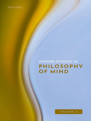 cover image of Oxford Studies in Philosophy of Mind